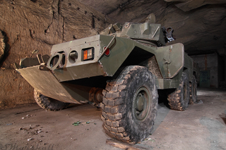 Illustration for article titled Secret Underground Bunker Is Full Of Decades-Old Weapons And Military Vehicles
